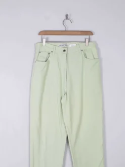Women's Vintage Green Trousers 31