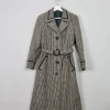 Women's Vintage Green Tweed 70's Coat S/M