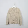 Women's Vintage Hand-Knit Cardigan M