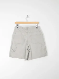 Womens Vintage High Waisted Khaki Shorts 10 29