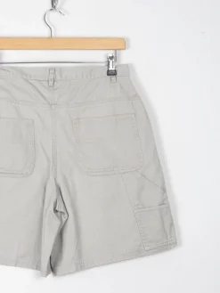 Womens Vintage High Waisted Khaki Shorts 10 29