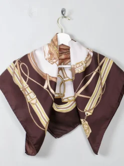 Women's Vintage Horse Bit Print Scarf