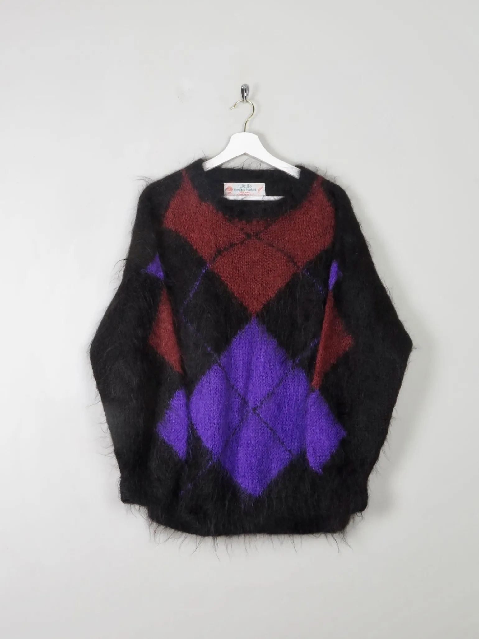 Women's Vintage Irish Mohair Jumper M