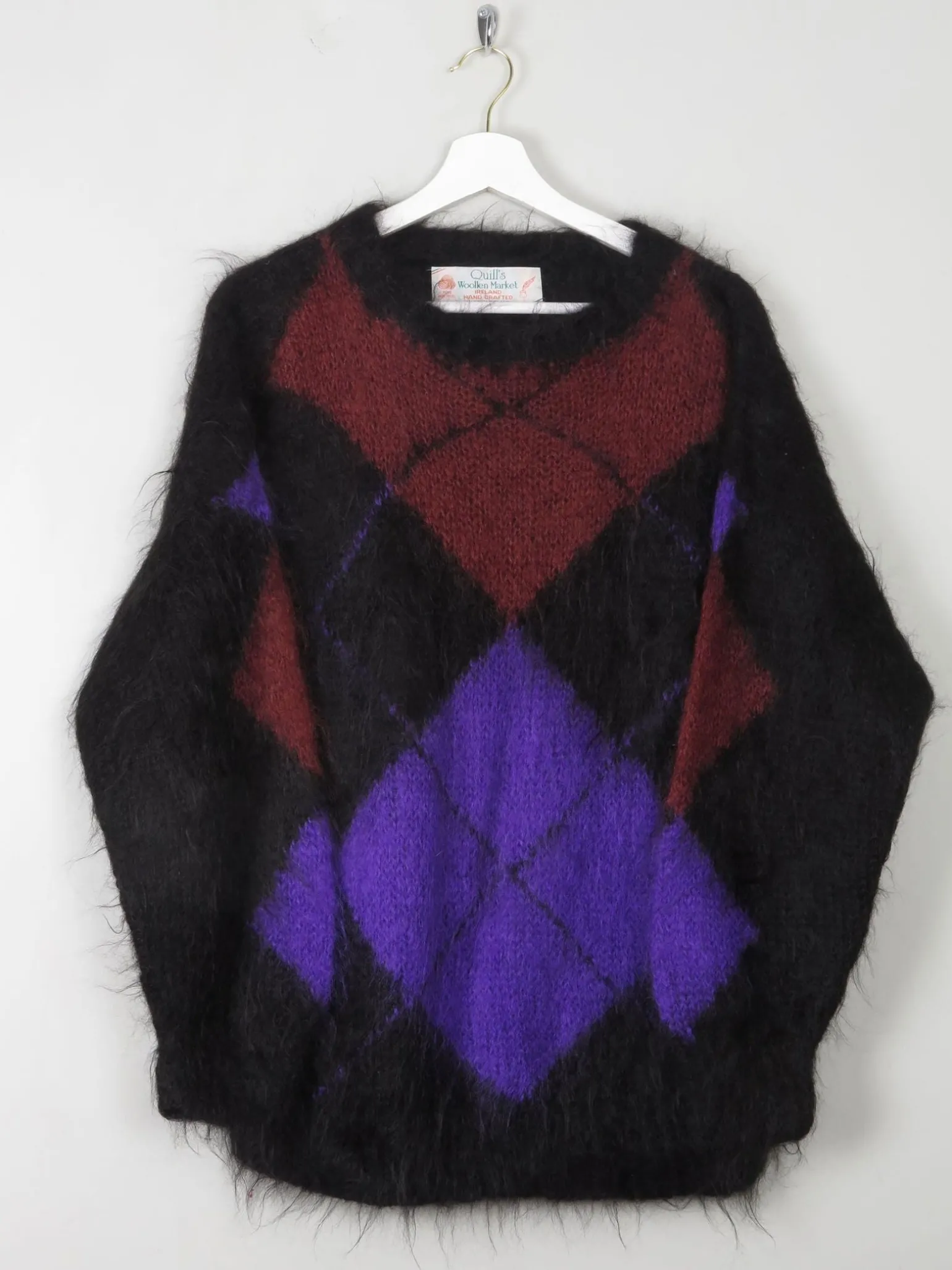 Women's Vintage Irish Mohair Jumper M