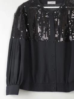 Women's Vintage Jacket With Sequin Detail M/L