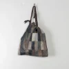 Women's Vintage Leather Patchwork Bag