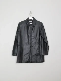 Women's Vintage Leather Short Coat M