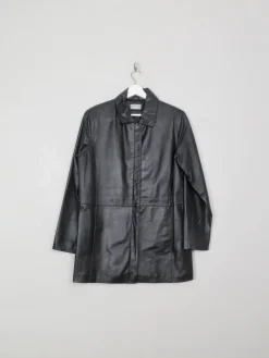 Women's Vintage Leather Short Coat M