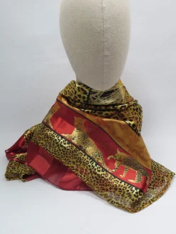 Women's Vintage Leopard Scarf