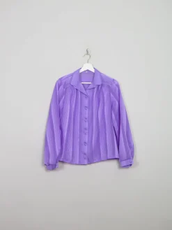 Women's Vintage Lilac Blouse S/M
