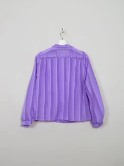 Women's Vintage Lilac Blouse S/M