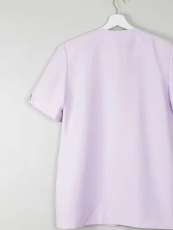 Women's Vintage Lilac Short Sleeved Jacket S