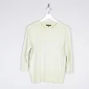 Women’s Vintage Lime Bruce By Bruce Oldfield Lurex Knit Style Top S