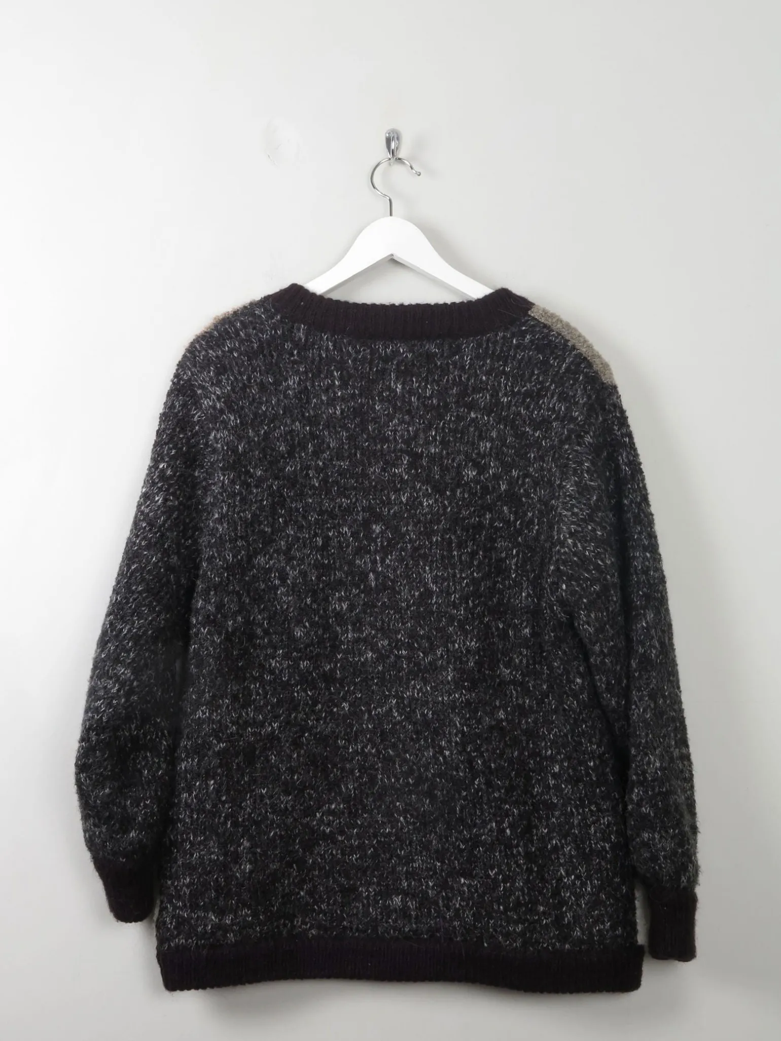 Women's Vintage Lined Wool Cardigan M/L