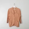 Women's Vintage Linen Jacket M