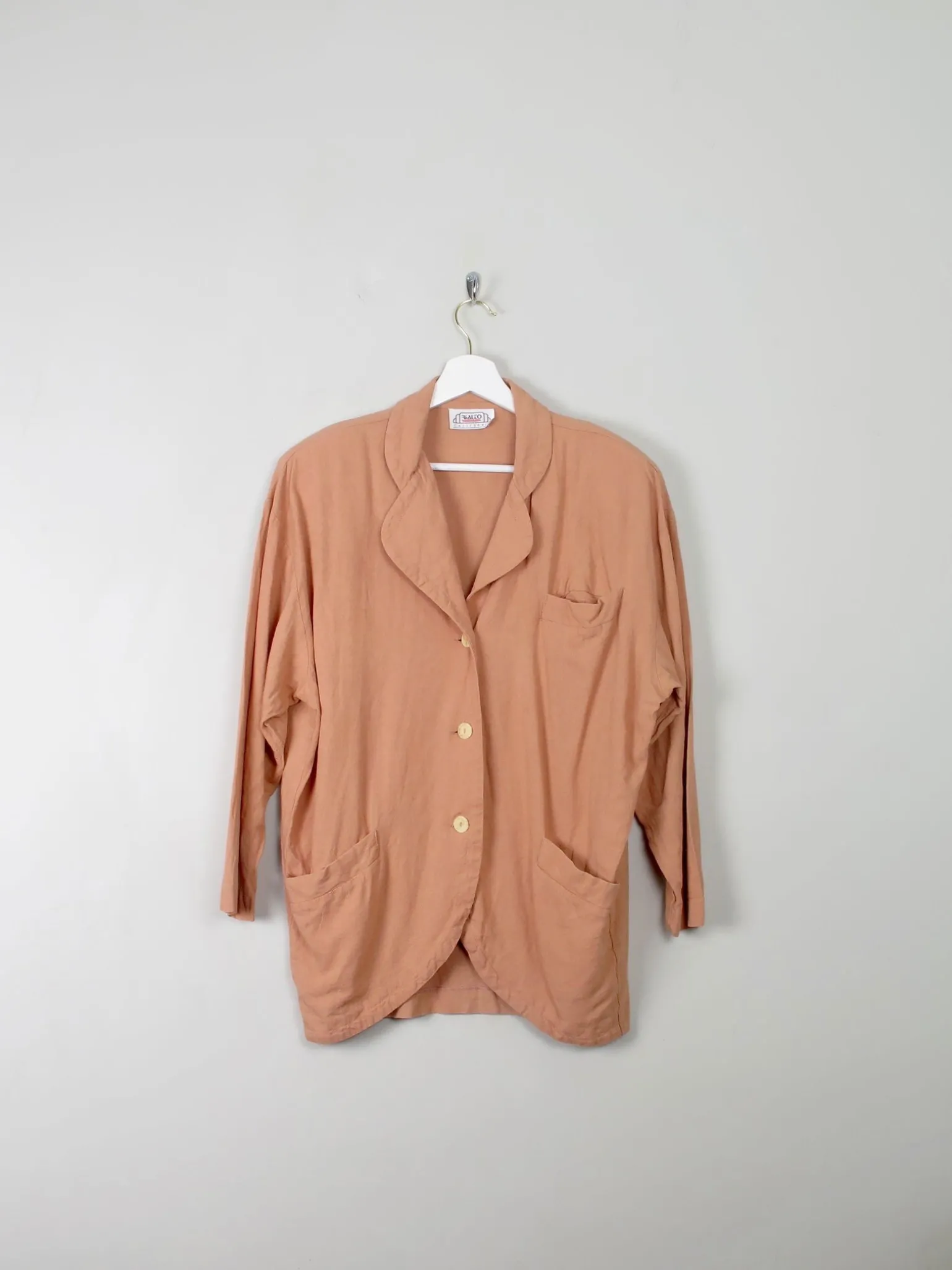 Women's Vintage Linen Jacket M