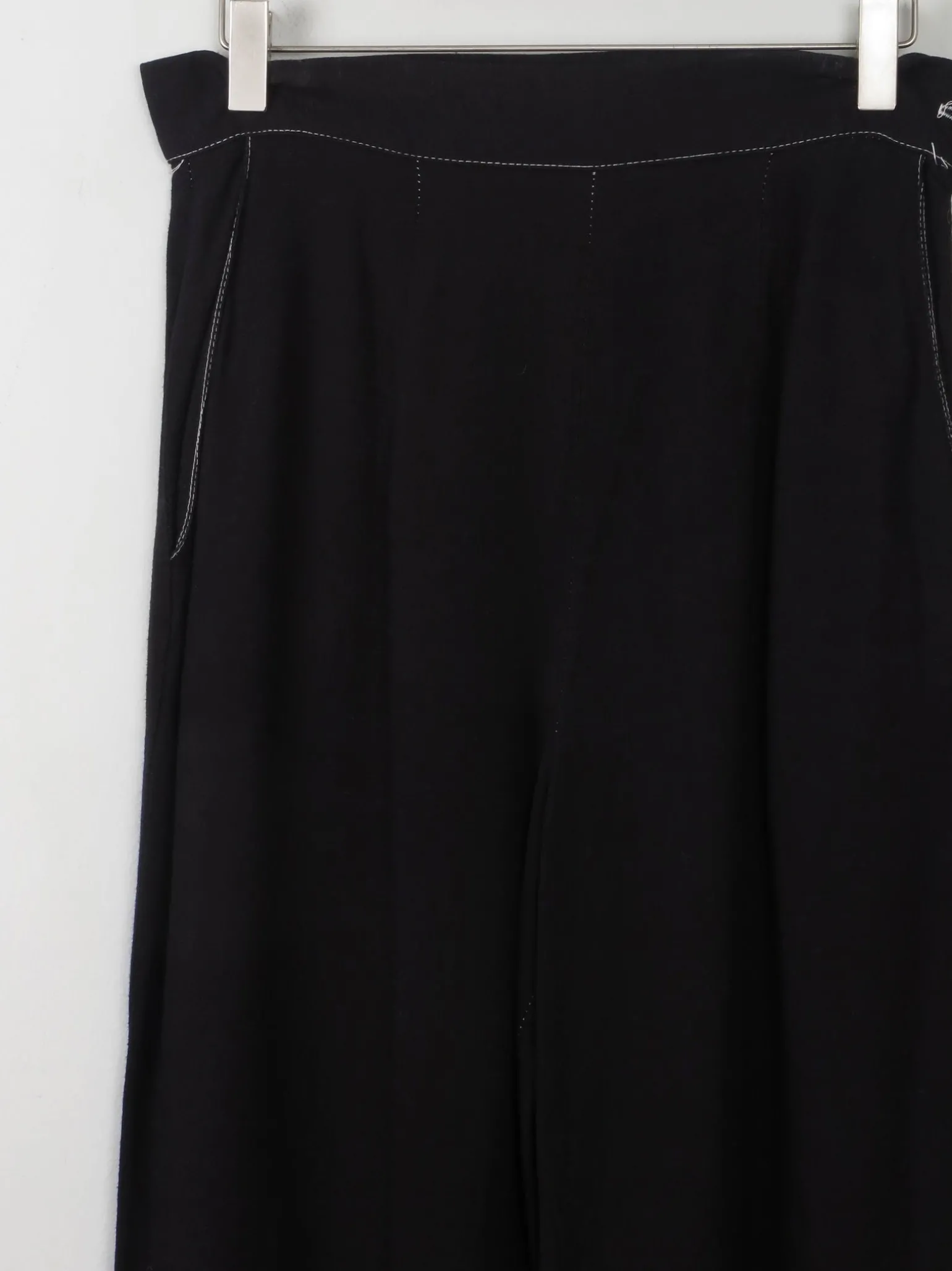 Women's Vintage Linen Mix Trousers 28" W