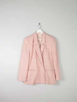 Women’s Vintage Liz Claiborne Pink Brocade Summer Jacket S/M