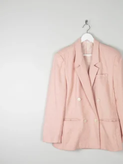 Women’s Vintage Liz Claiborne Pink Brocade Summer Jacket S/M