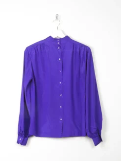 Women’s Vintage Liz Claiborne Purple Blouse M