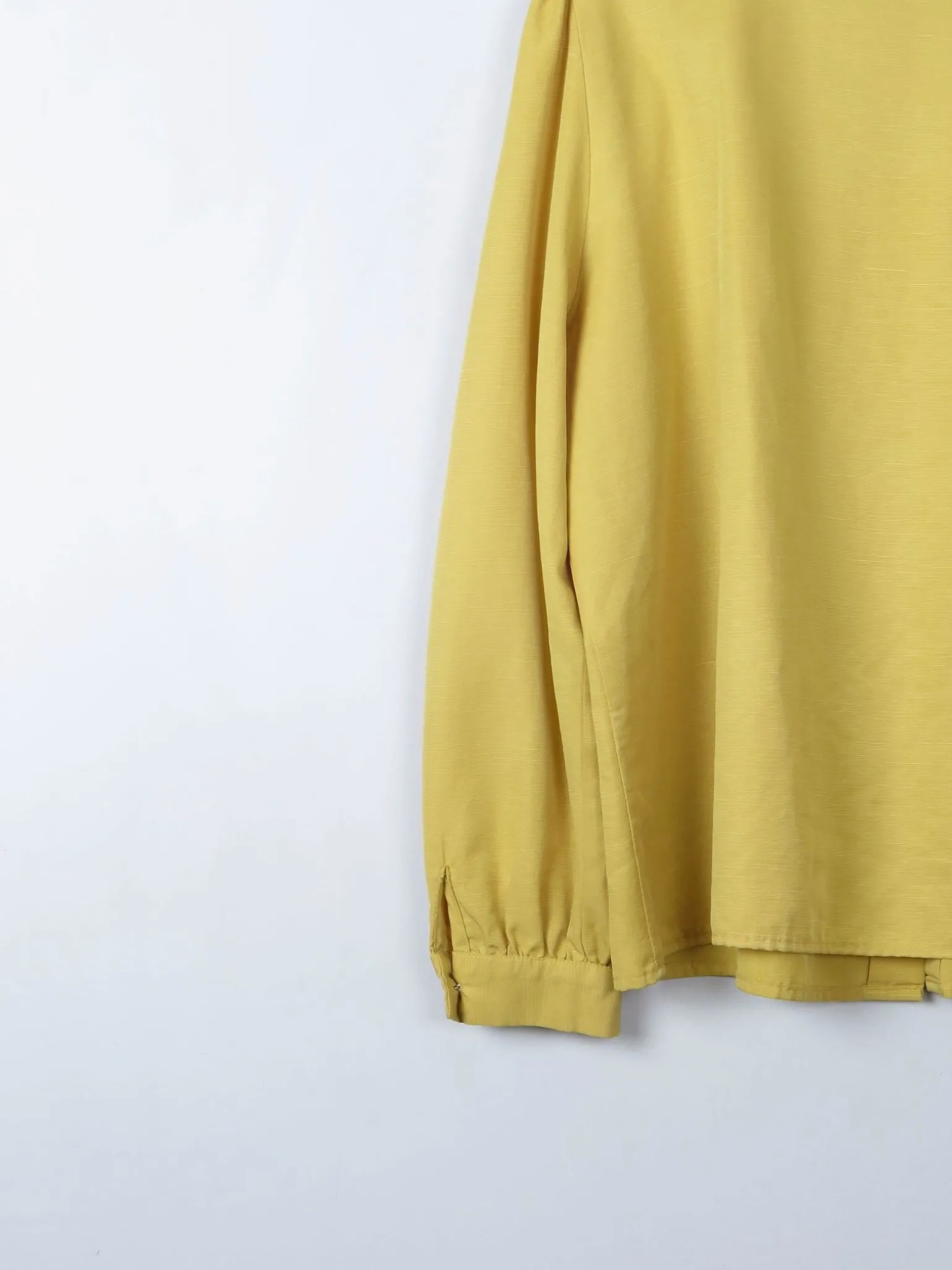 Women's Vintage Mustard Blouse L/XL