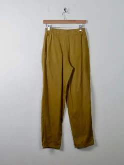 Women's Vintage Mustard Moleskin Trousers S