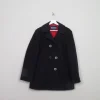 Women's Vintage Navy Peacoat M