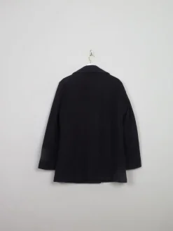 Women's Vintage Navy Peacoat M