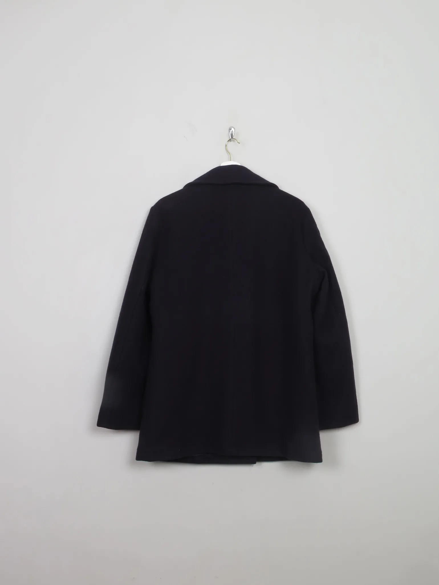 Women's Vintage Navy Peacoat M