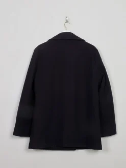 Women's Vintage Navy Peacoat M