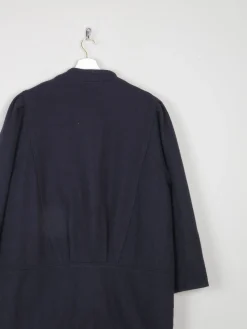 Women's Vintage Navy 80s Short Coat M/L