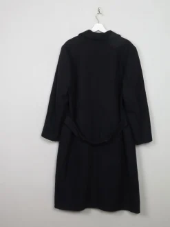 Women's Vintage Navy Wool Coat S/M