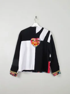 Women's Vintage Patchwork Jacket L