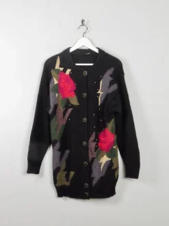 Women's Vintage Patterned Cardigan S/M
