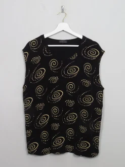 Women's Vintage Patterned Top XL/XXL