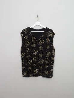 Women's Vintage Patterned Top XL/XXL
