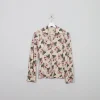 Women's Vintage Printed 70s Blouse X/S