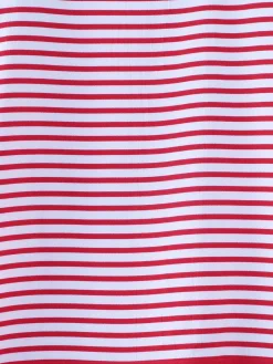 Women's Vintage Red & White Sailor Style Blouse M