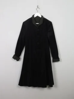 Women's Vintage Revisable Velvet & Corduroy Coat S/M
