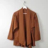 Women's Vintage Rust Waterfall Jacket S/M