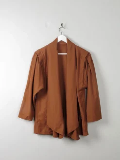 Women's Vintage Rust Waterfall Jacket S/M