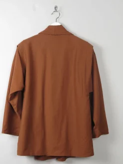 Women's Vintage Rust Waterfall Jacket S/M