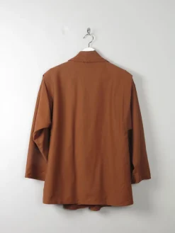 Women's Vintage Rust Waterfall Jacket S/M