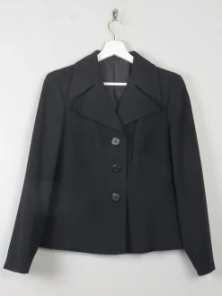 Women's Vintage 70s Black Jacket S