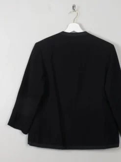 Women’s Vintage 1950s Black Wool Jacket S