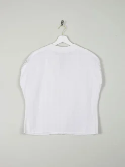 Women's Vintage 1950s Blouse With Lace Panel M