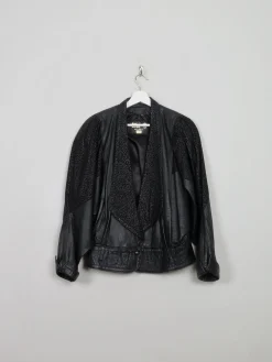 Women's Vintage 1980s Leather Jacket S