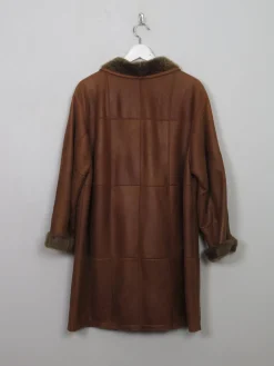 Women's Vintage Shearling Short Coat S/M