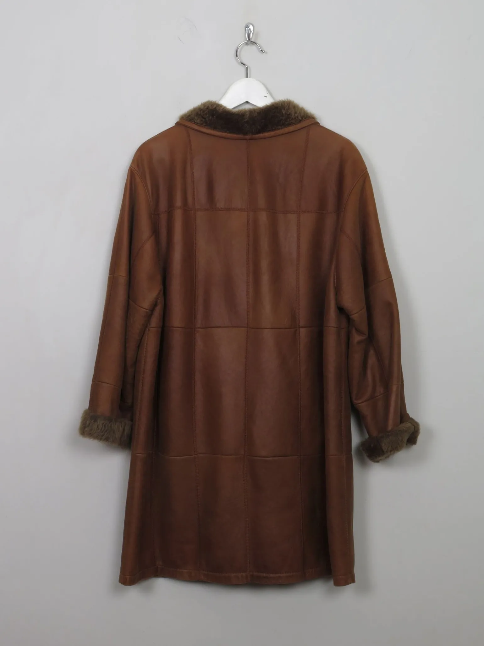 Women's Vintage Shearling Short Coat S/M