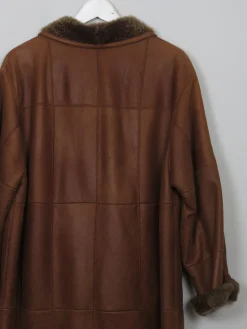 Women's Vintage Shearling Short Coat S/M